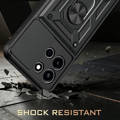Ovitek za OnePlus Nord 6, Techsuit, CamShield, Črn