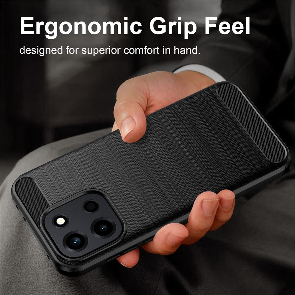 Ovitek za OnePlus Nord 6, Techsuit, Karbon, Modra