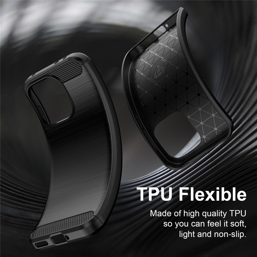 Ovitek za OnePlus Nord 6, Techsuit, Karbon, Črn
