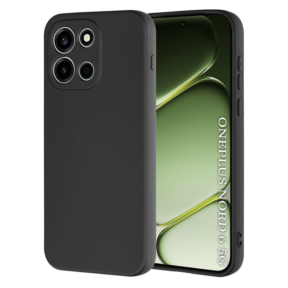 Ovitek za OnePlus Nord 6, Techsuit, SoftFlex, Črn