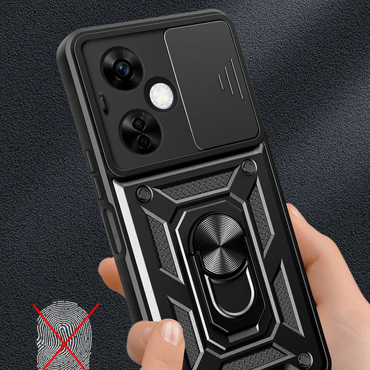 Ovitek za OnePlus Nord CE 3 Lite, Techsuit, CamShield, Črn