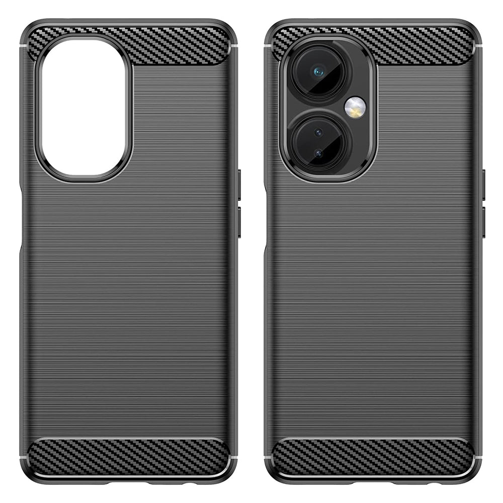 Ovitek za OnePlus Nord CE 3 Lite, Techsuit, Karbon, Črn