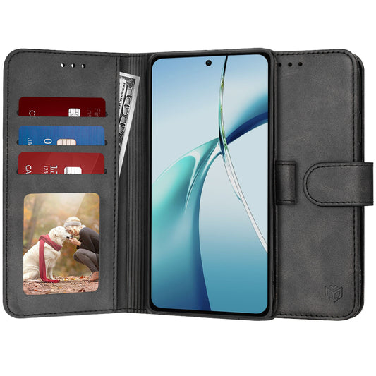 Ovitek za OnePlus Nord CE4 Lite, Techsuit, Diary Book, Črn