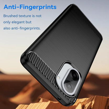 Ovitek za OnePlus Nord CE5, Techsuit, ogljik, črn