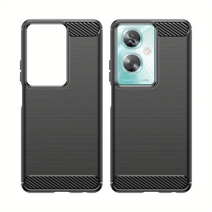 Ovitek za OnePlus Nord N30 SE / Oppo A79, Techsuit, Karbon, Črn