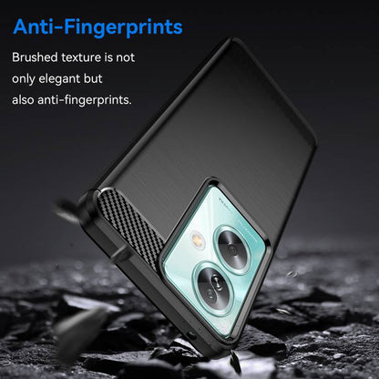 Ovitek za OnePlus Nord N30 SE / Oppo A79, Techsuit, Karbon, Črn