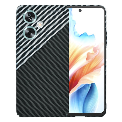 Ovitek za OnePlus Nord N30 SE / Oppo A79, Techsuit, Carbonite FiberShell, Črno Siva