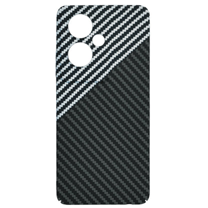 Ovitek za OnePlus Nord N30 SE / Oppo A79, Techsuit, Carbonite FiberShell, Črno Siva