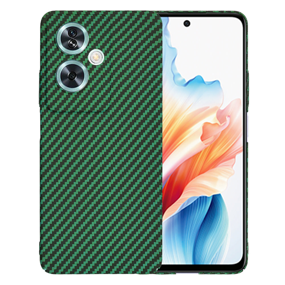 Ovitek za OnePlus Nord N30 SE / Oppo A79, Techsuit, Carbonite FiberShell, Zelen