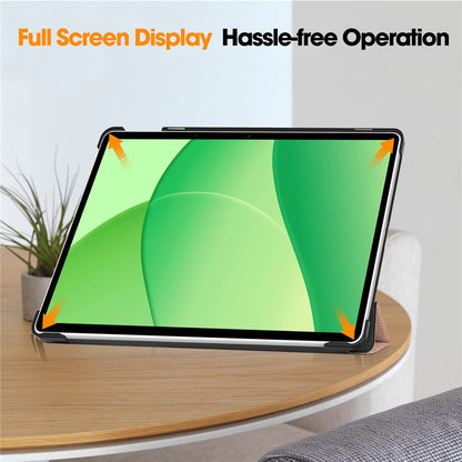 Ovitek za OnePlus Pad Lite / Oppo Pad SE, Techsuit, FoldPro, Rožnato Zlata