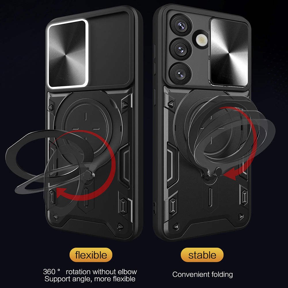 Ovitek za Oppo A5 4G / A5 5G, Techsuit, CamGuard Pro, Modra