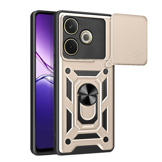 Ovitek za Oppo A5 Pro 4G / A5 Pro, Techsuit, CamShield, Zlata
