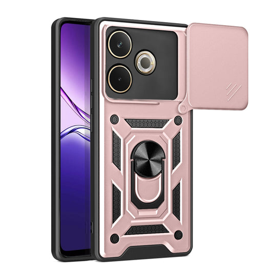 Ovitek za Oppo A5 Pro 4G / A5 Pro, Techsuit, CamShield, roza