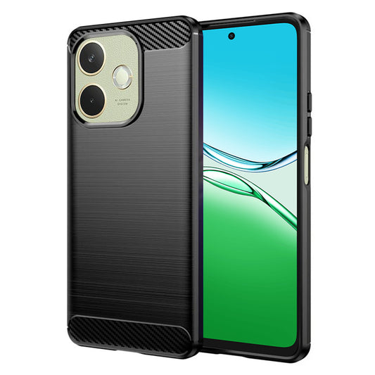 Ovitek za Oppo A5 Pro 4G / A5 Pro, Techsuit, Karbon, Črn
