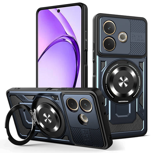 Ovitek za Oppo A5 Pro 4G / A5 Pro, Techsuit, RuggedCam, modra