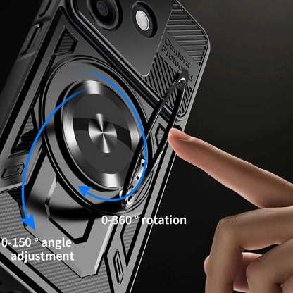 Ovitek za Oppo A5 Pro 4G / A5 Pro, Techsuit, RuggedCam, Črn