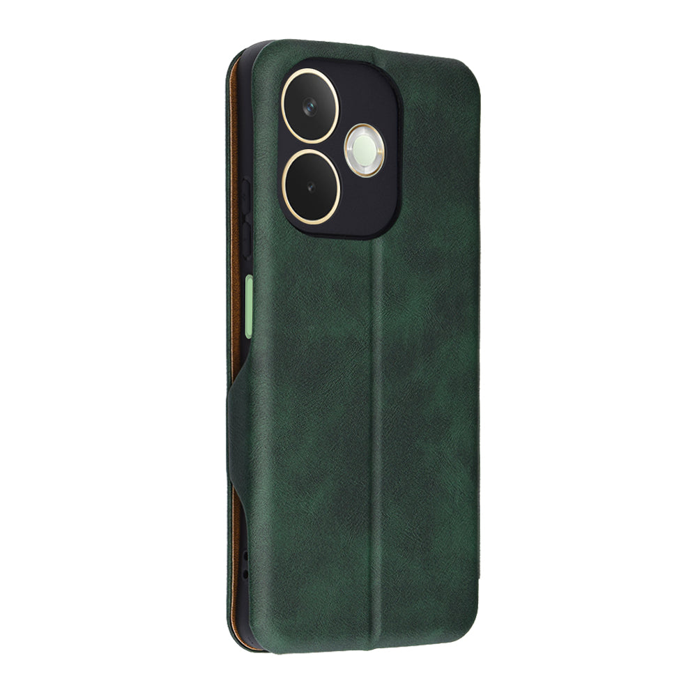 Ovitek za Oppo A5 Pro 4G / A5 Pro, Techsuit, Safe Wallet Plus, Zelen