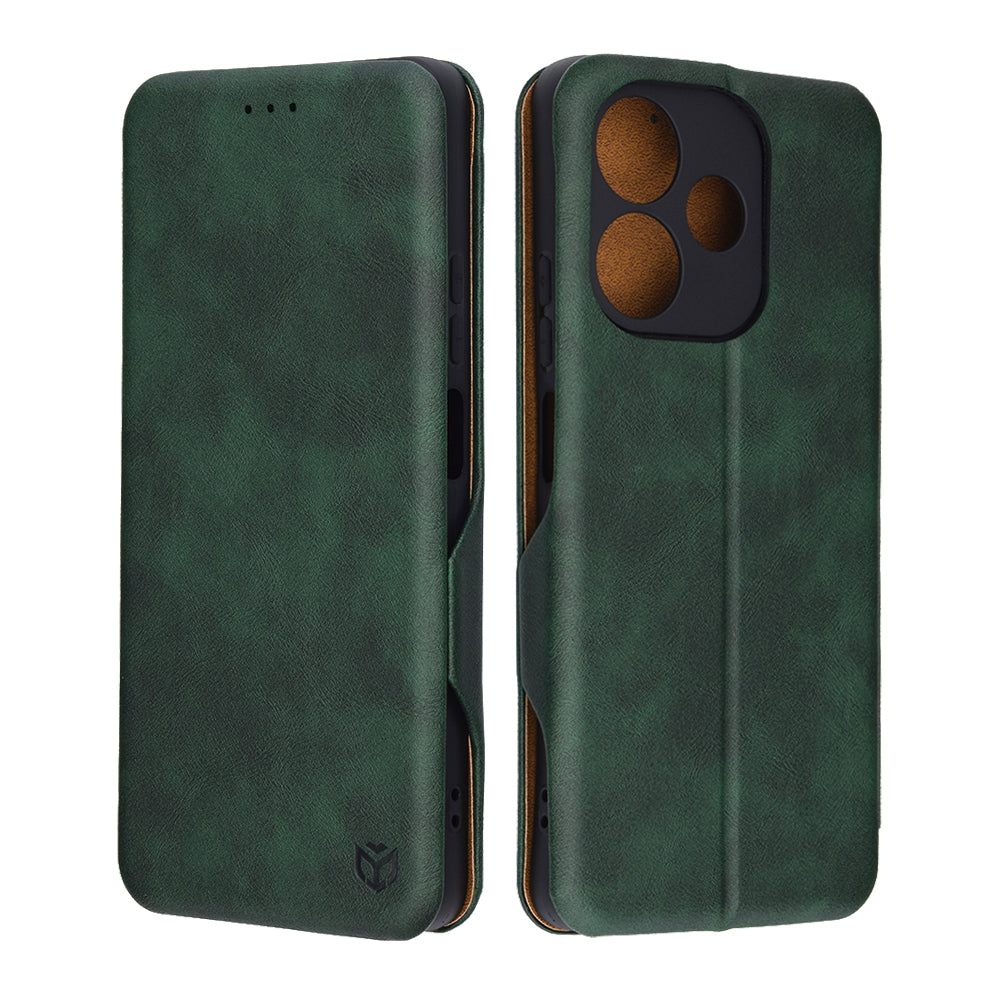 Ovitek za Oppo A5 Pro 4G / A5 Pro, Techsuit, Safe Wallet Plus, Zelen
