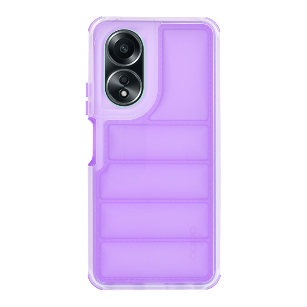 Ovitek za Oppo A58 4G, Techsuit, Wave Shield, vijoličen