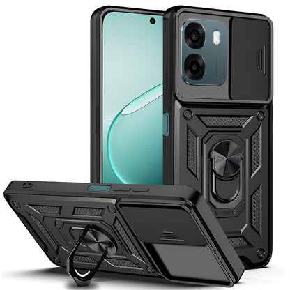 Ovitek za Oppo A6 4G, Techsuit, CamShield, Črn