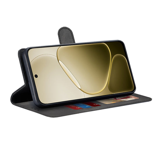 Ovitek za Oppo A6 4G, Techsuit, Diary Book, Črn