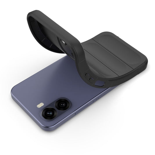 Ovitek za Oppo A6 4G, Techsuit, Magic Shield, Črn