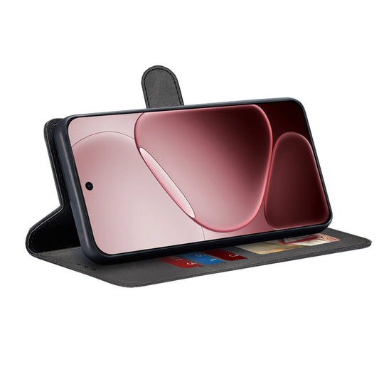 Ovitek za Oppo A6 Pro 5G / A6 Pro 4G, Techsuit, Diary Book, Črna