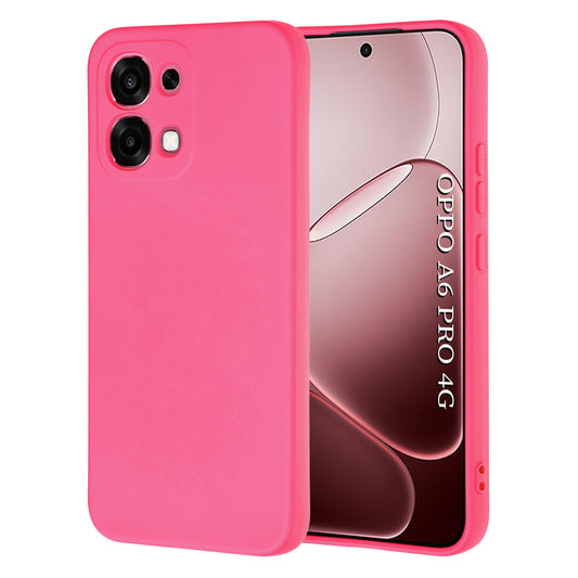 Ovitek za Oppo A6 Pro 5G / A6 Pro 4G, Techsuit, SoftFlex, Temno roza