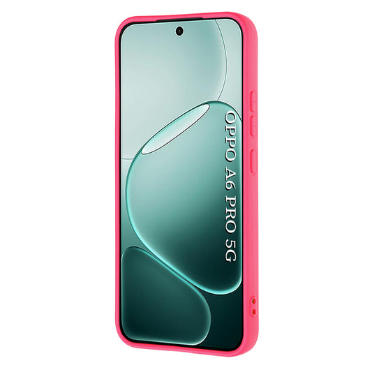 Ovitek za Oppo A6 Pro 5G / A6 Pro 4G, Techsuit, SoftFlex, Temno roza