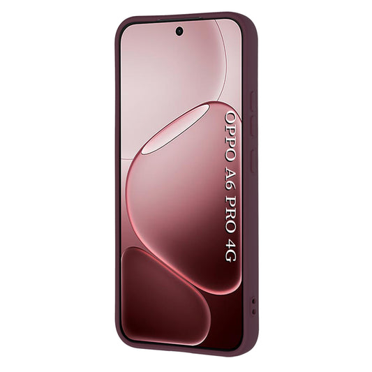 Ovitek za Oppo A6 Pro 5G / A6 Pro 4G, Techsuit, SoftFlex, Vijolično rdeča