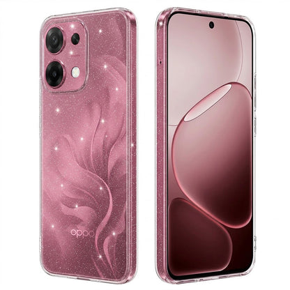 Ovitek za Oppo A6 Pro 5G / A6 Pro 4G, Techsuit, SparkleSkin, Prozoren