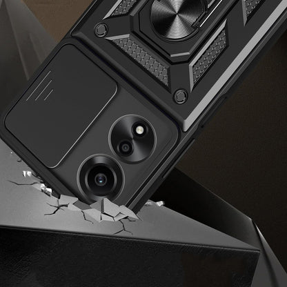 Ovitek za Oppo A60, Techsuit, CamShield, Črn