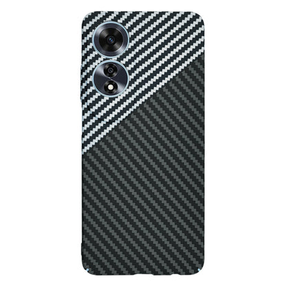 Ovitek za Oppo A60, Techsuit, Carbonite FiberShell, Črno Siva