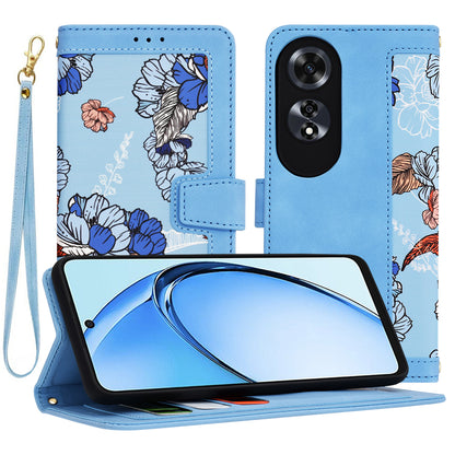Ovitek za Oppo A60, Techsuit, FlipCraft, modra