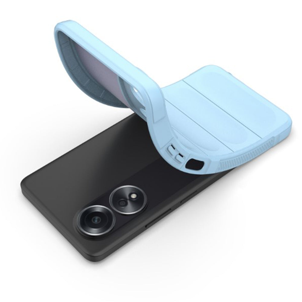 Ovitek za Oppo A60, Techsuit, Magic Shield, Vijolična