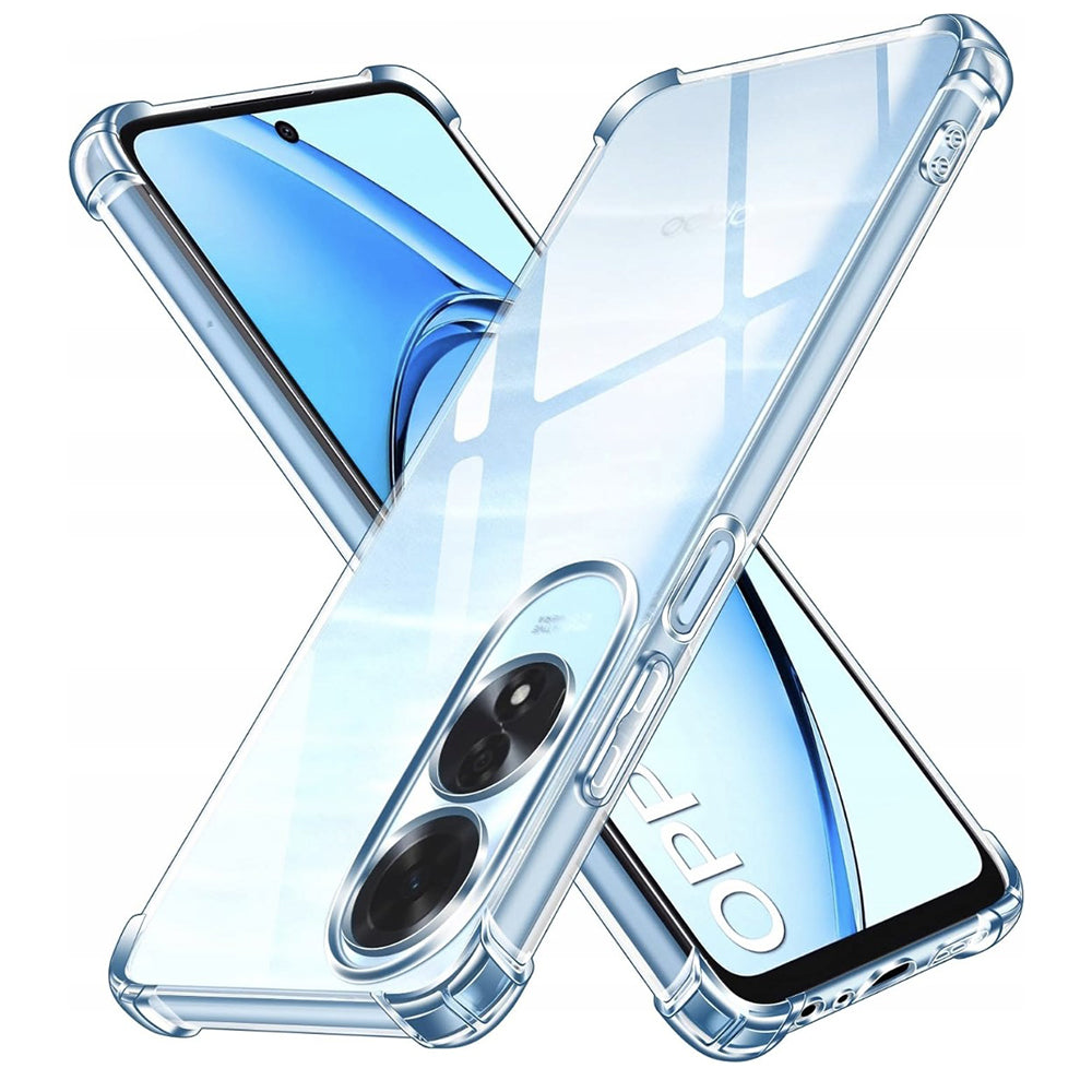 Ovitek za Oppo A60, Techsuit, Proti udarcem Prozoren