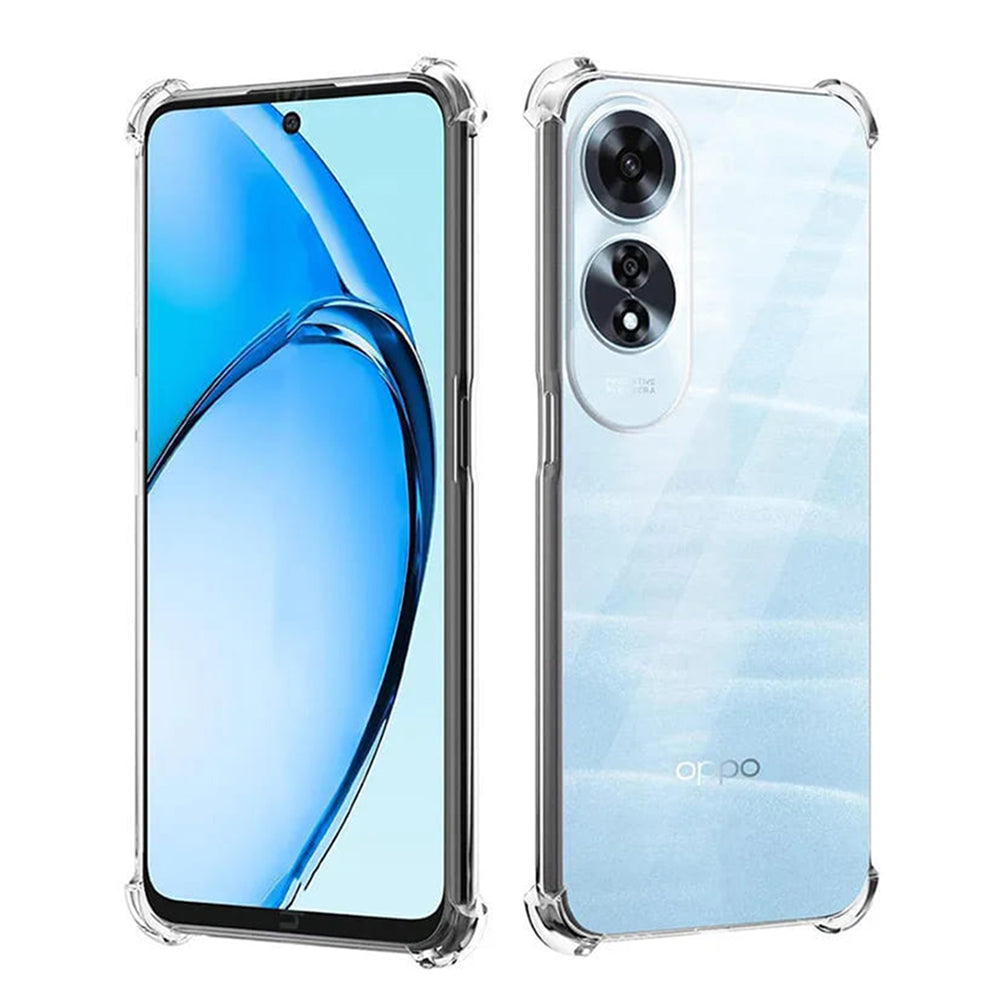 Ovitek za Oppo A60, Techsuit, Proti udarcem Prozoren