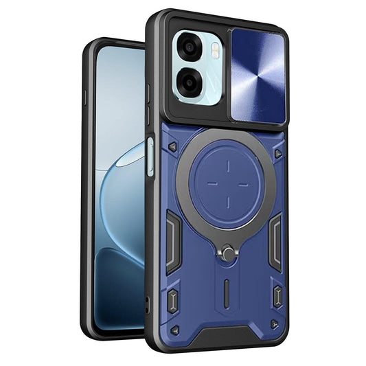 Ovitek za Oppo A6k 4G / A6x 4G / A6x / A6 4G, Techsuit, CamGuard Pro, modra