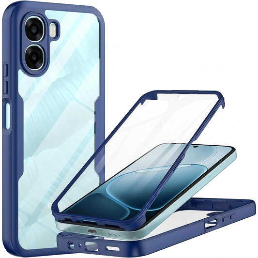 Ovitek za Oppo A6k 4G / A6x 4G / A6x, Techsuit, ColorVerse 360, Modra