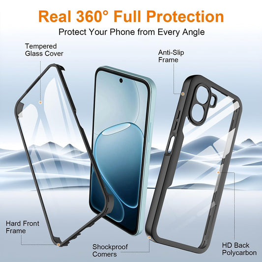 Ovitek za Oppo A6k 4G / A6x 4G / A6x, Techsuit, ColorVerse 360, Modra