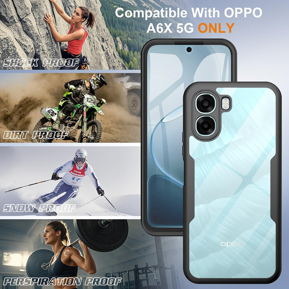 Ovitek za Oppo A6k 4G / A6x 4G / A6x, Techsuit, ColorVerse 360, Modra