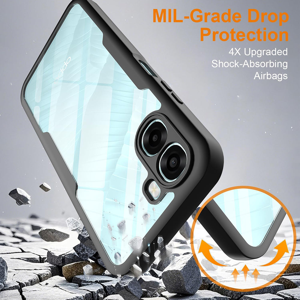 Ovitek za Oppo A6k 4G / A6x 4G / A6x, Techsuit, ColorVerse 360, Črn