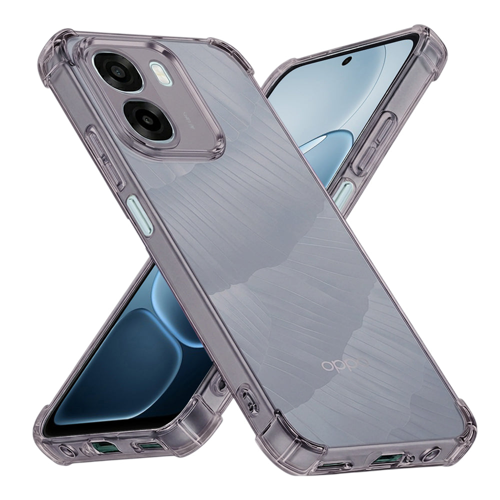 Ovitek za Oppo A6k 4G / A6x 4G / A6x, Techsuit, prozoren odporen na udarce, dimljen