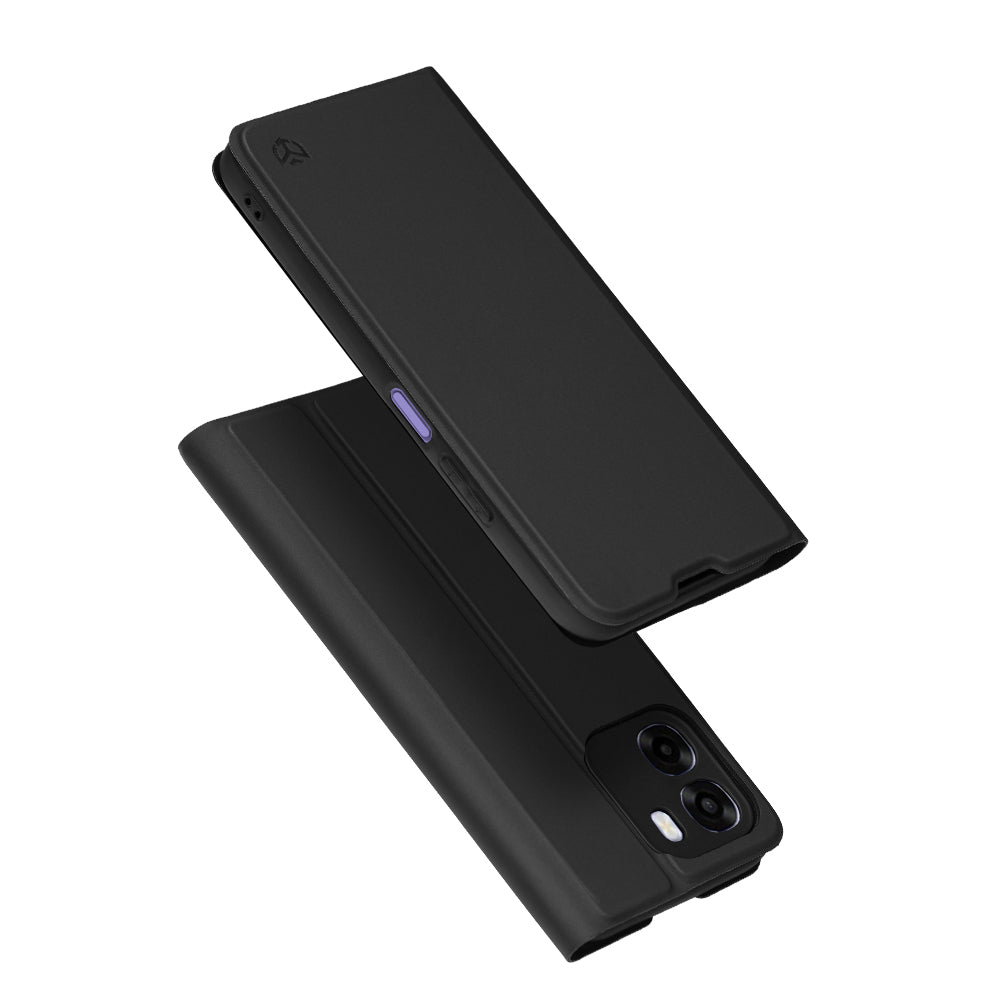 Ovitek za Oppo A6x 4G / A6x, Techsuit, Magskin Book, Črn