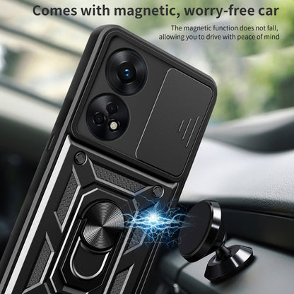 Ovitek za Oppo A78 4G, Techsuit, CamShield, Zelen