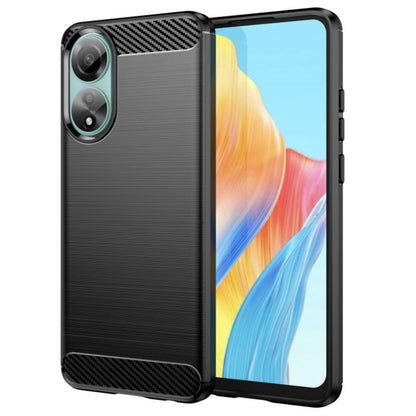 Ovitek za Oppo A78 4G, Techsuit, Karbon, Črn