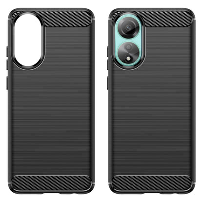 Ovitek za Oppo A78 4G, Techsuit, Karbon, Črn