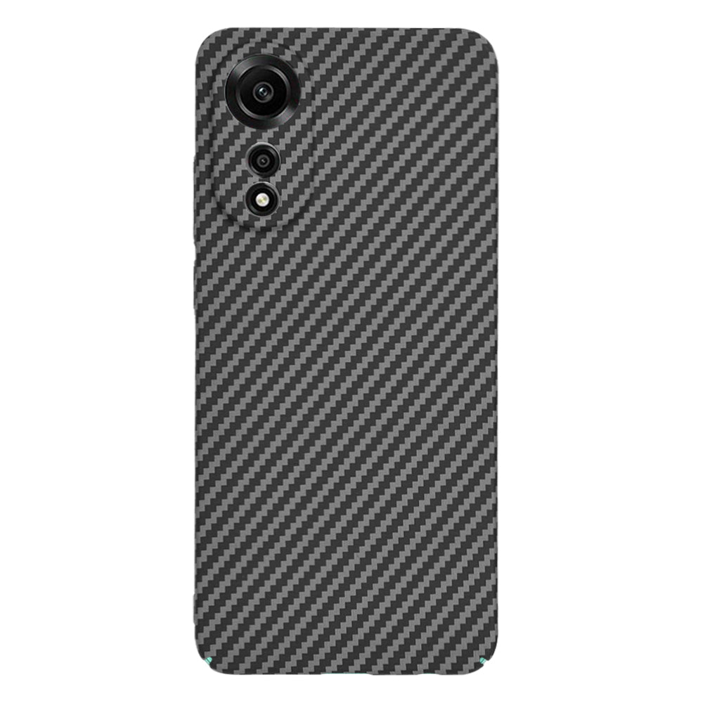 Ovitek za Oppo A78 4G, Techsuit, Carbonite FiberShell, Črn