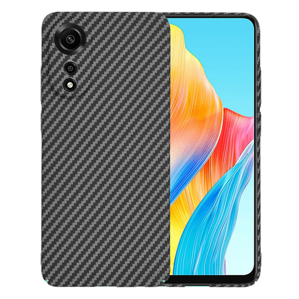 Ovitek za Oppo A78 4G, Techsuit, Carbonite FiberShell, Črn