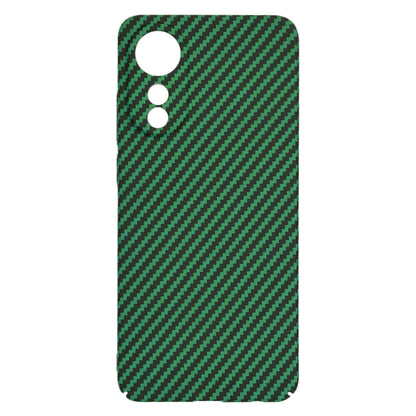 Ovitek za Oppo A78 4G, Techsuit, Carbonite FiberShell, Zelen